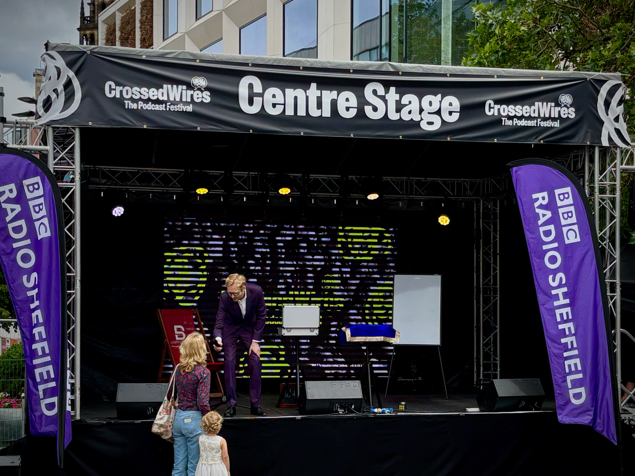 magikman festival stage sheffield
